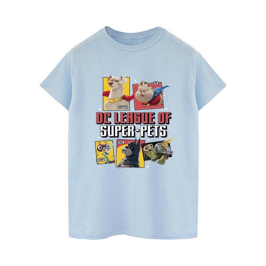 DC COMICS DC League Of Super-Pets T-Shirt Stampata  