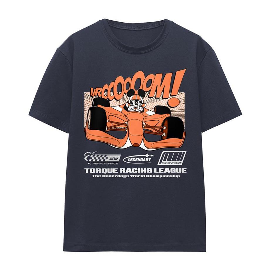 Tshirt compétition motif Mickey Mouse motiftyle bande dessinée