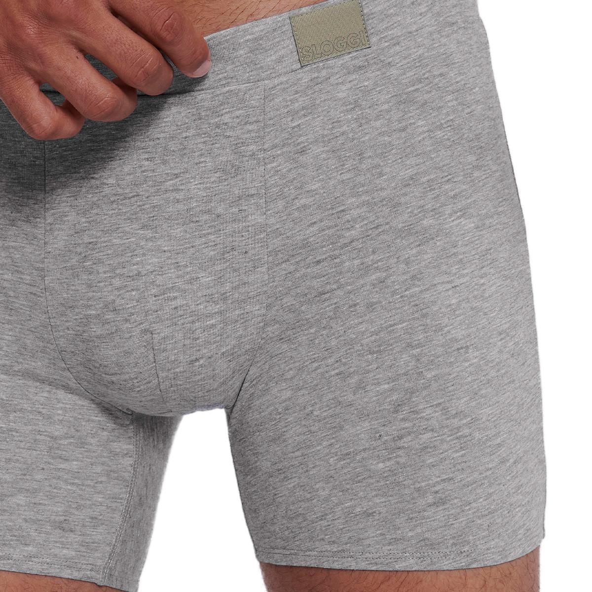 sloggi GO Natural Long Short Pant 4er Pack  