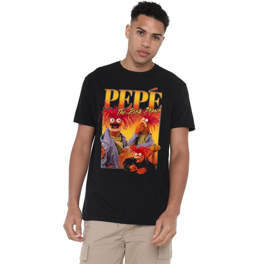 The Muppets T-Shirt à Imprimé Graphique Pepe the King Prawn  