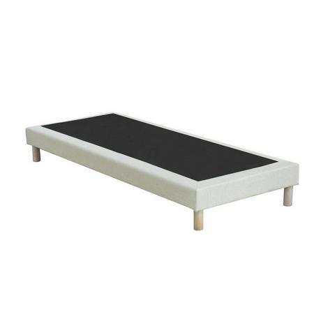 Ysmée Sommier déco tapissier 90 x 190 cm - Beige - KOZANI de YSMÉE  