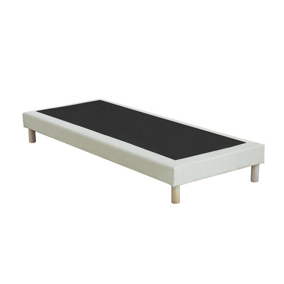 Deko-Polster-Bettgestell - 90 x 190 cm - Beige - KOZANI von YSMÉE