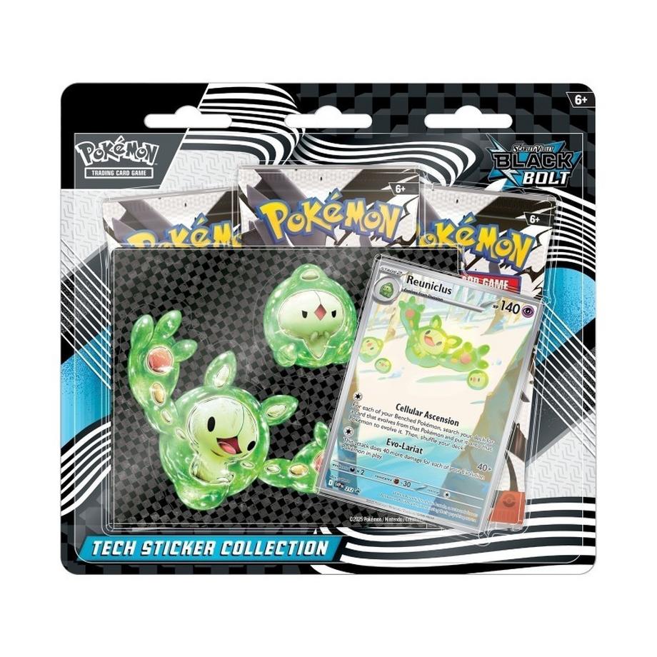 TCG: Scarlet & Violet SV10.5 - Black bolt Tech Sticker Collection Blister - EN