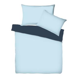 Living Home Uni Satin Doubleface Set de linge de lit  