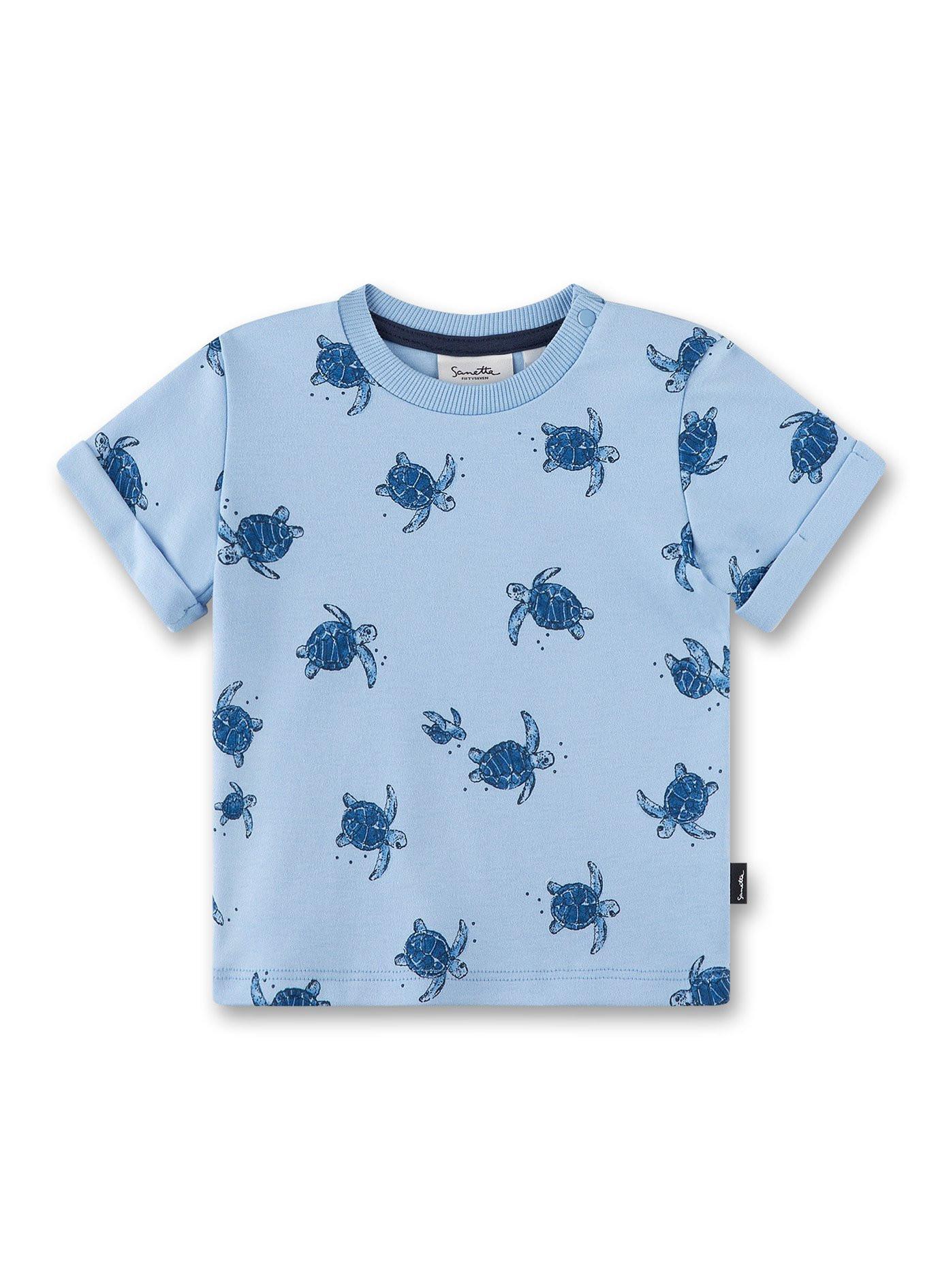 Sanetta Fiftyseven  Baby Jungen T-Shirt Meeresschildkröten 