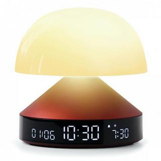 LEXON Mina Sunrise - Lampe réveil simulateur d’aube Lexon bordeaux  