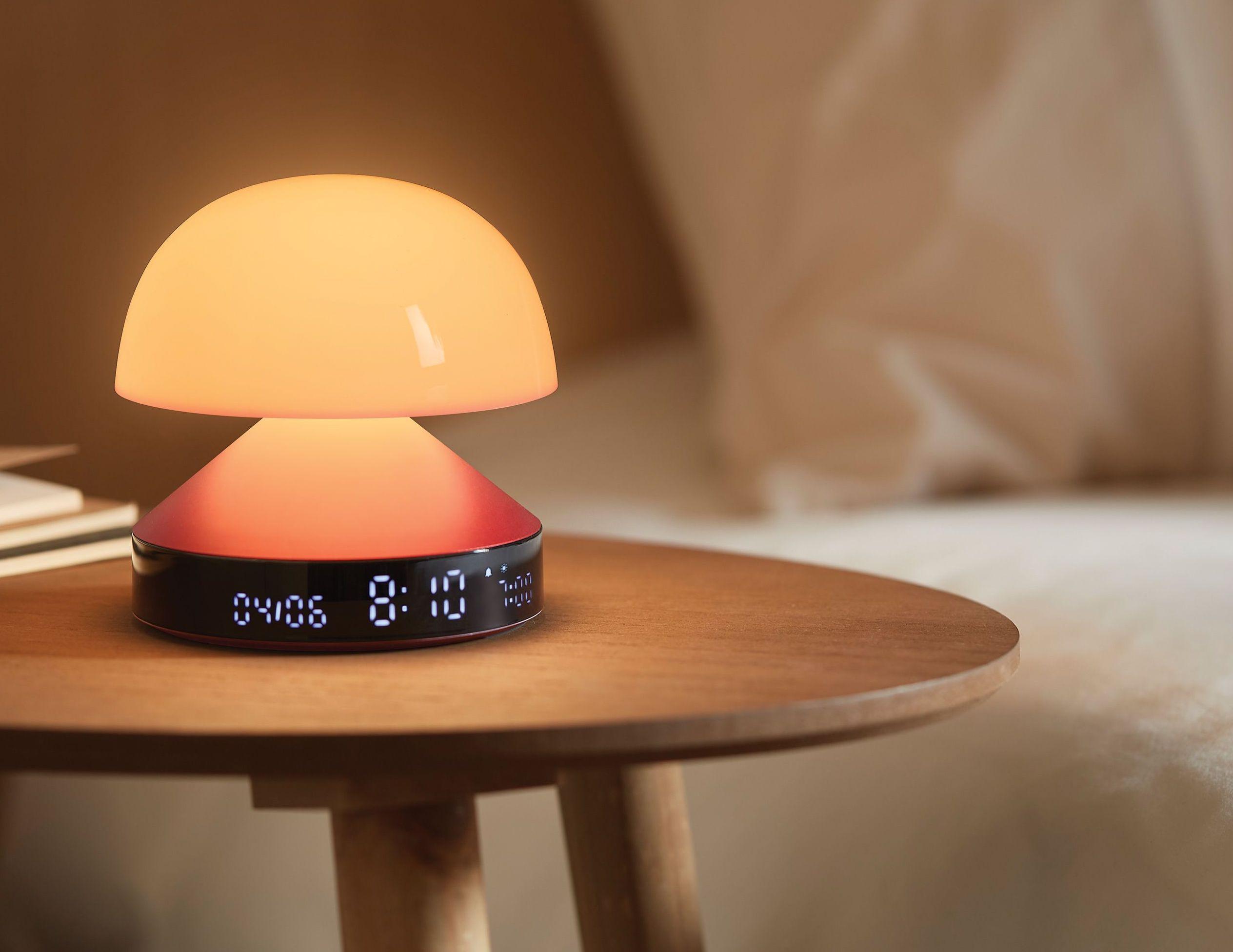 LEXON Lexon Mina Sunrise - Wecker mit Sonnenaufgangssimulation bordeaux  