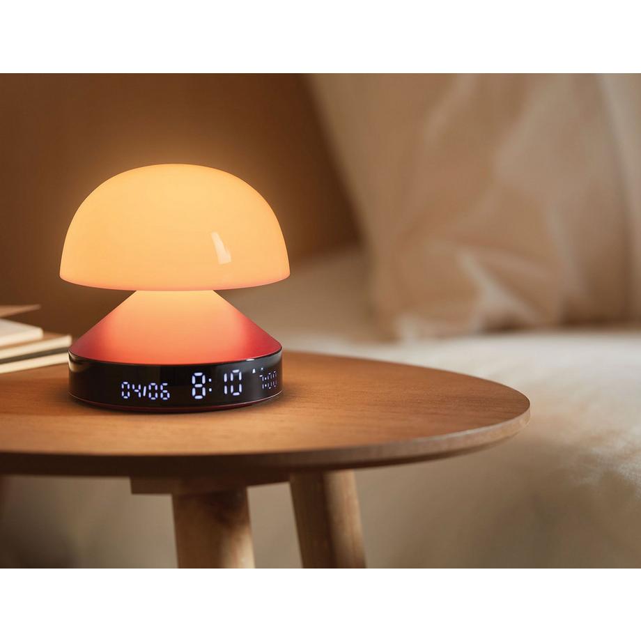 LEXON Lexon Mina Sunrise - Wecker mit Sonnenaufgangssimulation bordeaux  