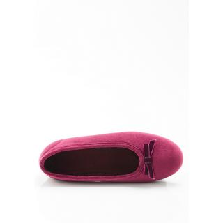 Damart  Ballerines aspect velours. 