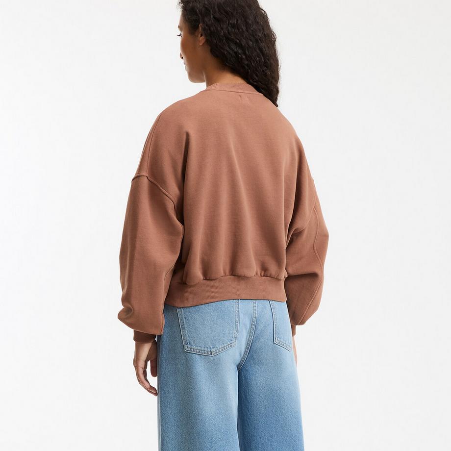 La Redoute Collections Sweat Court Col Rond  