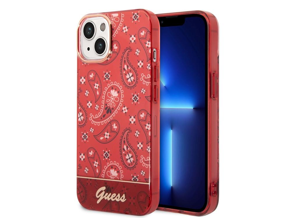 GUESS  Hülle Apple iPhone 14 TPU Bandana 