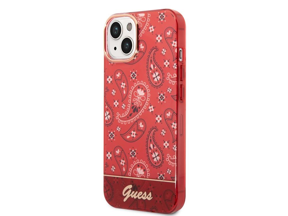 GUESS  Hülle Apple iPhone 14 TPU Bandana 