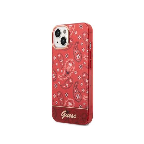 GUESS  Hülle Apple iPhone 14 TPU Bandana 