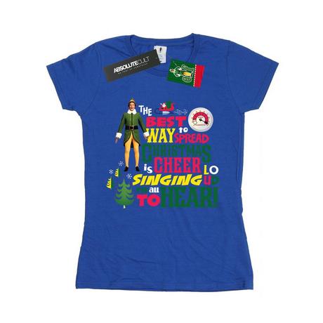 Elf T-shirt Christmas Cheer  
