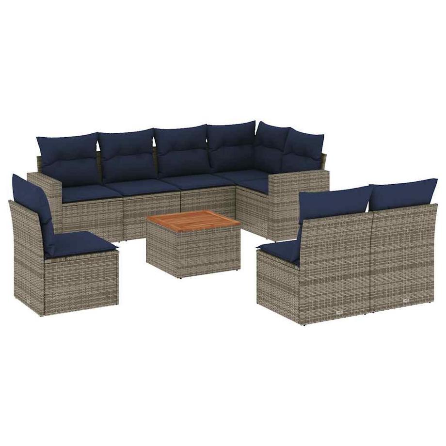 Garten sofagarnitur poly-rattan