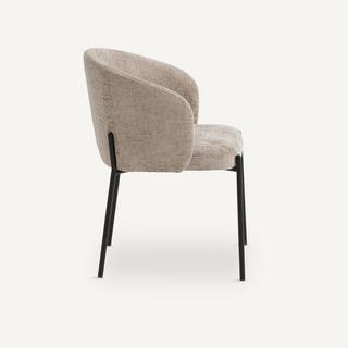 AM.PM Fauteuil de table velours chenille  
