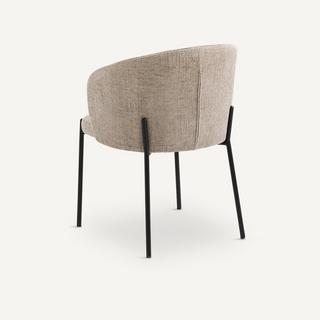 AM.PM Fauteuil de table velours chenille  