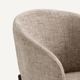 AM.PM Fauteuil de table velours chenille  