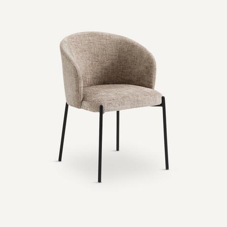 AM.PM Fauteuil de table velours chenille  