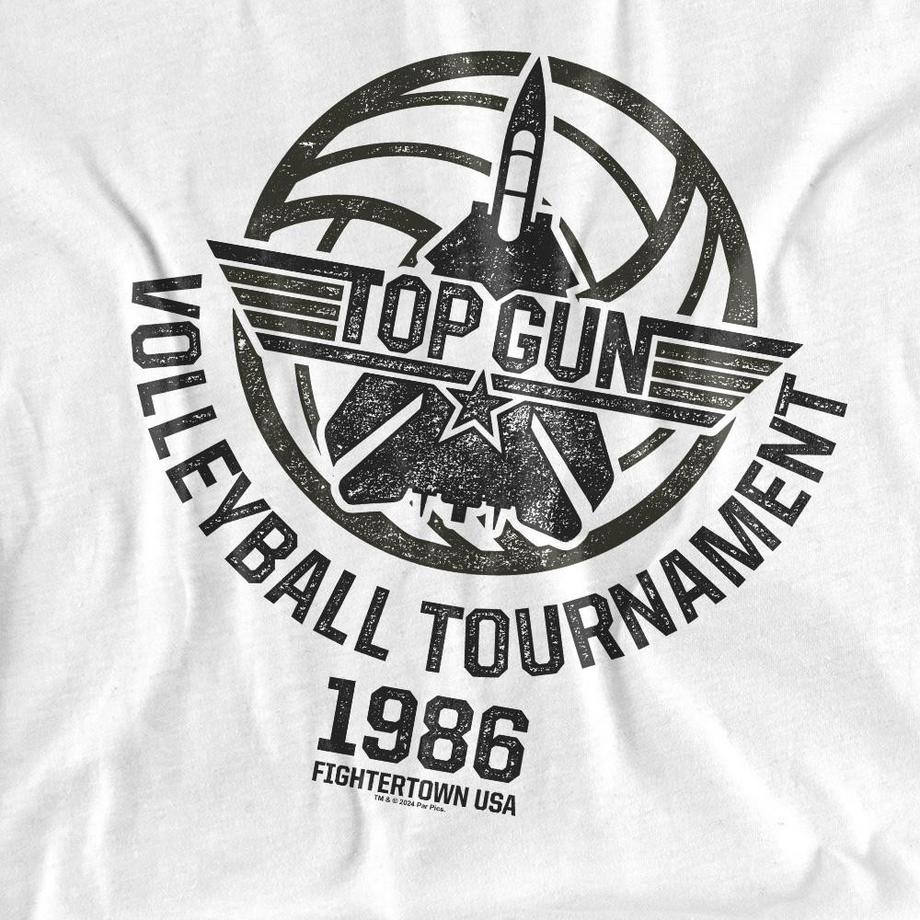 Top Gun Top Gun Tournoi de Volleyball 1986 T-Shirt  