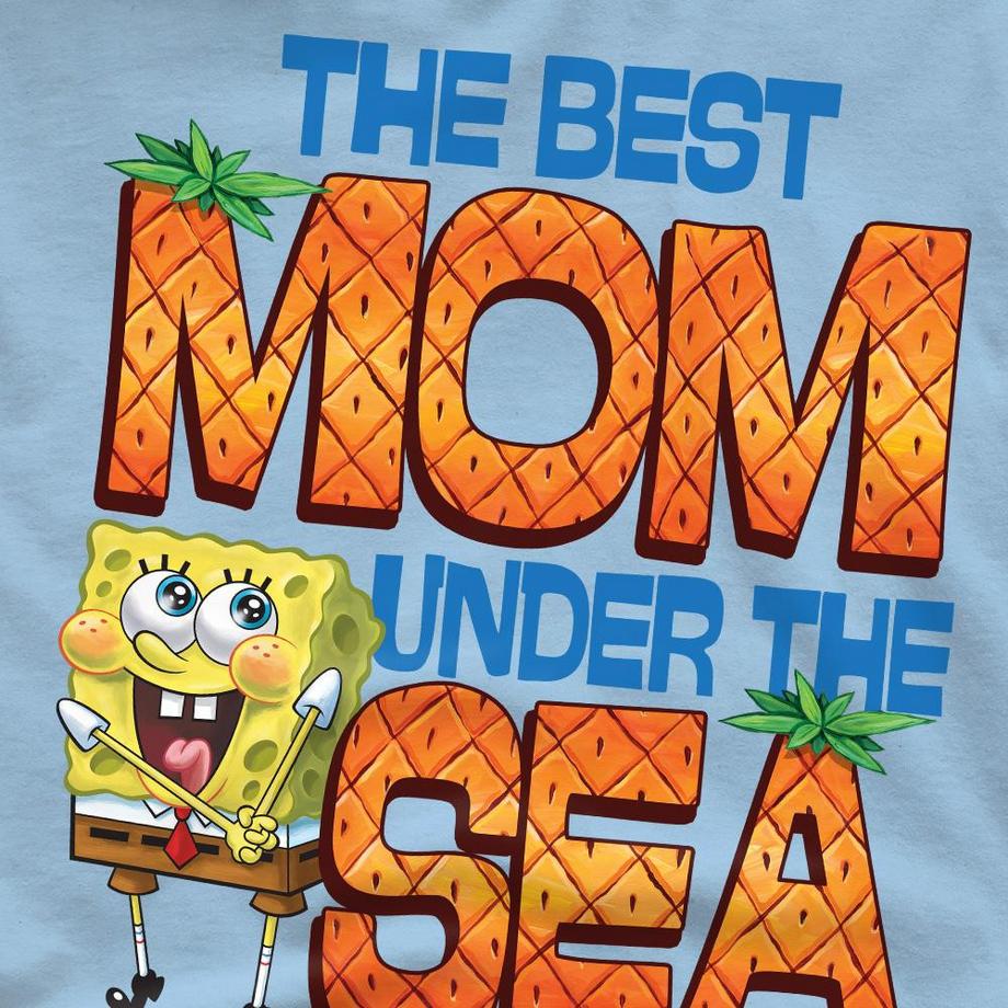Nickelodeon  Best Mom Under The Sea Maglietta Festa Della Mamma 