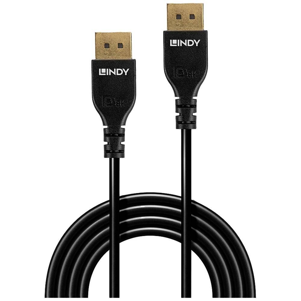 LINDY  DisplayPort Anschlusskabel DisplayPort Stecker 3 m Schwarz  DisplayPort-Kabel 