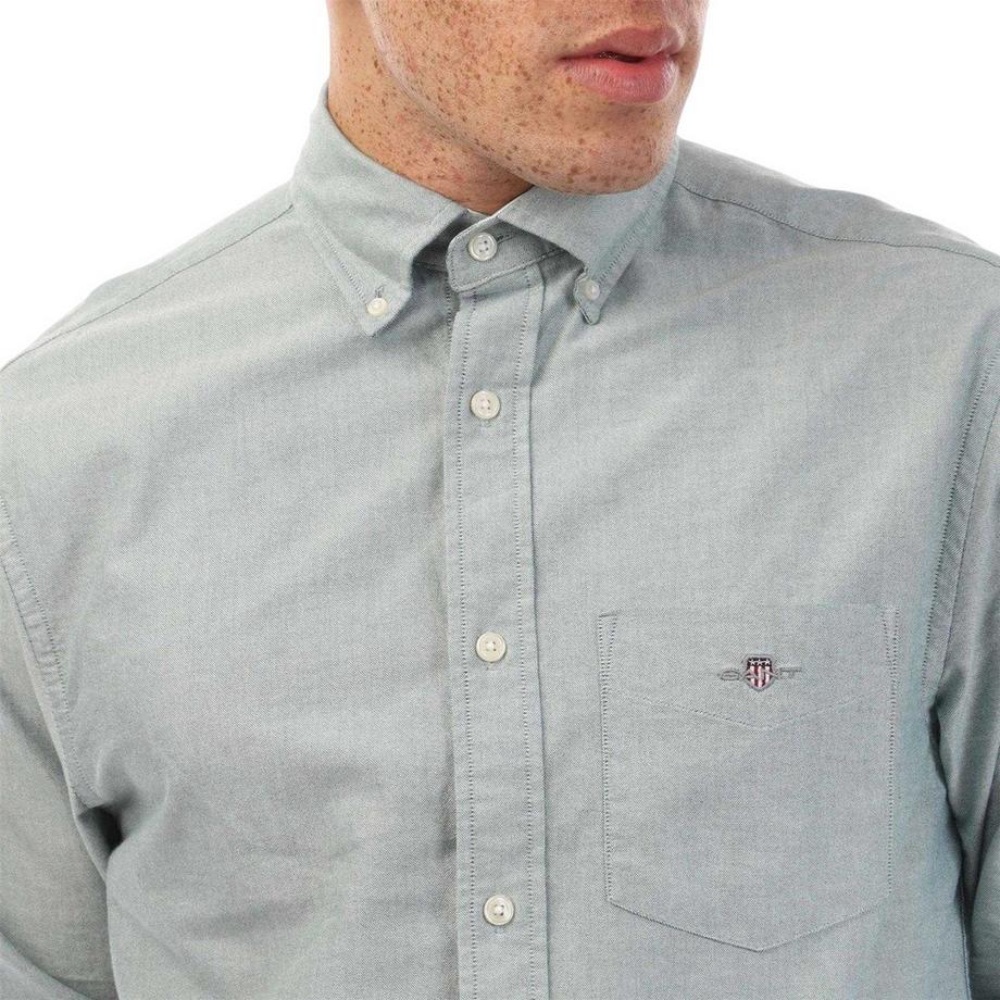 Camicia Button Down Cotone Oxford