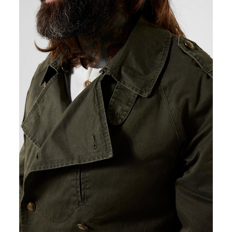 Joe Browns Impermeabile Stile Militare  