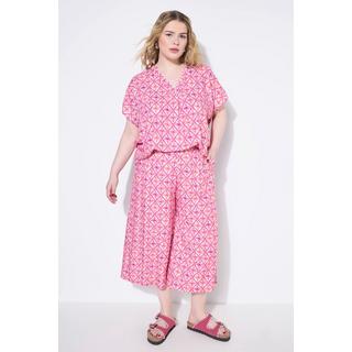 Studio Untold Culottes Taglio Gamba Ampio Stampa Rombi  