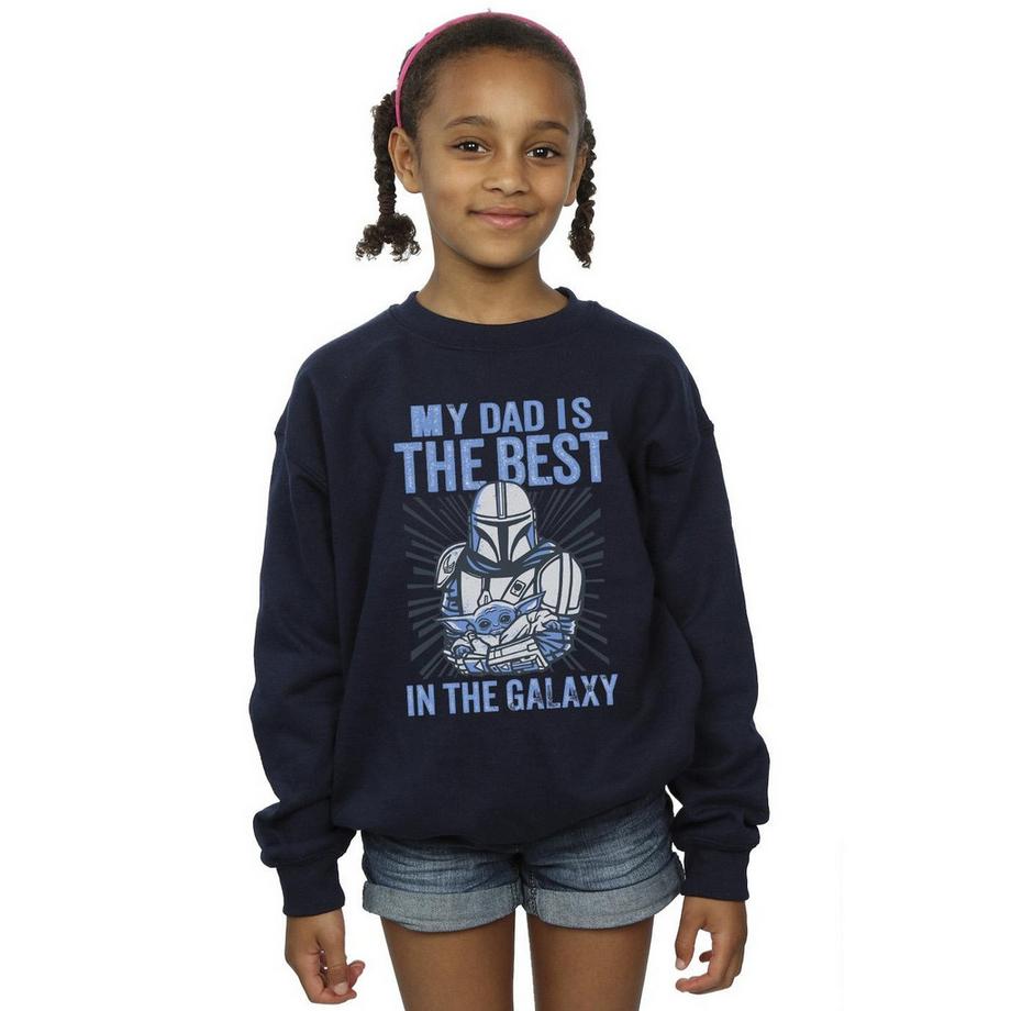 STAR WARS  Mandalorian Best Dad Sweatshirt 