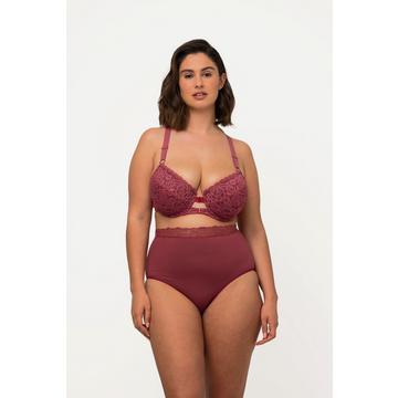 Soutien-gorge à armatures et bonnets souples - dentelle, fermeture sur le devant