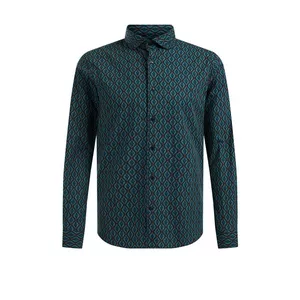 Chemise Slim Fit À Motif Homme