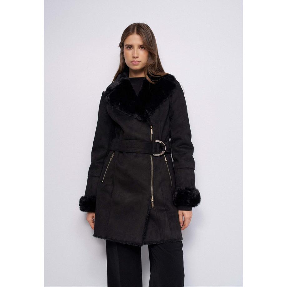 Wintermantel Long Shearling