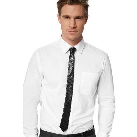 Tectake  Pailletten-Krawatte 