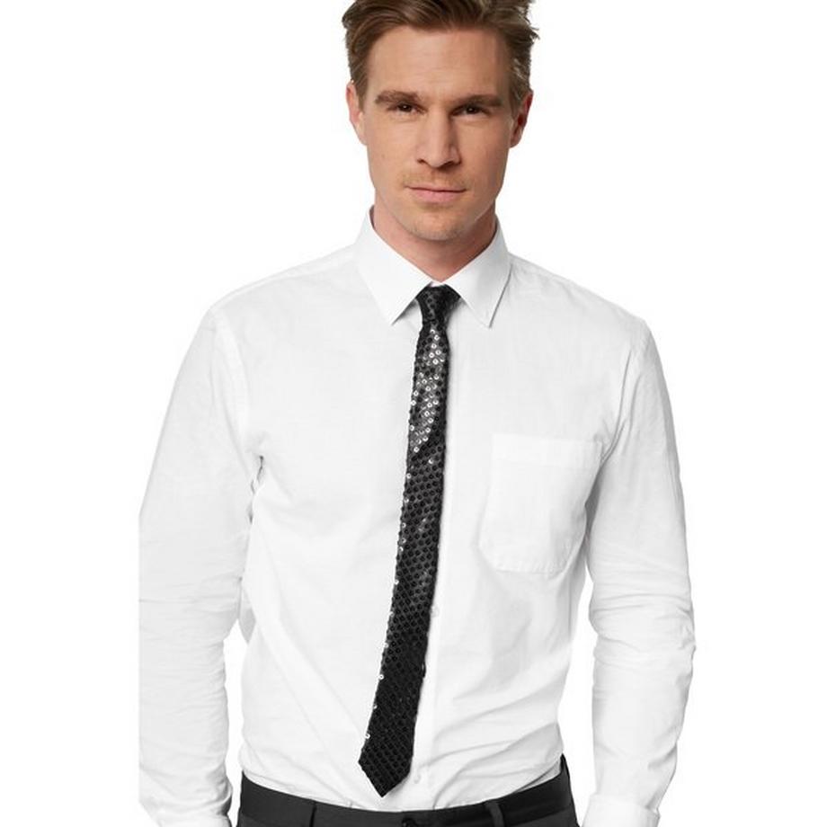 Cravate à paillettes