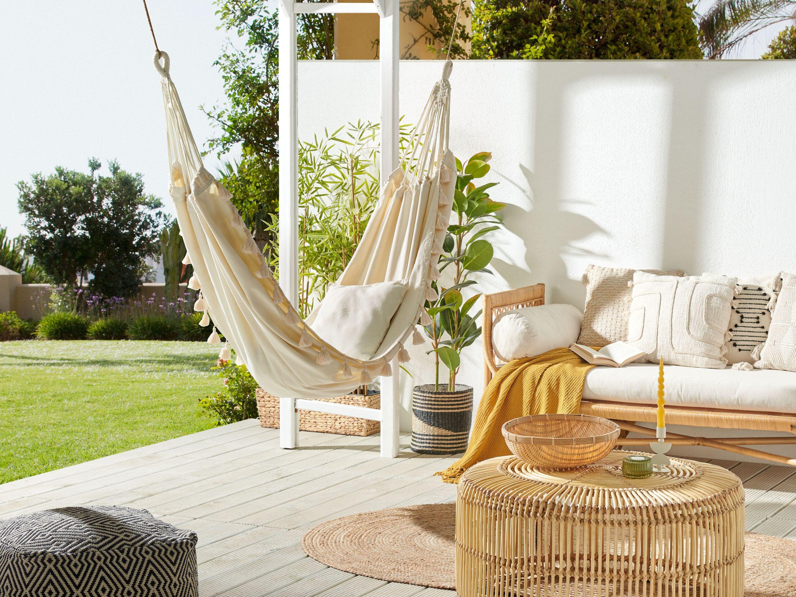 Beliani Hamac en Coton Boho VERCELLI  