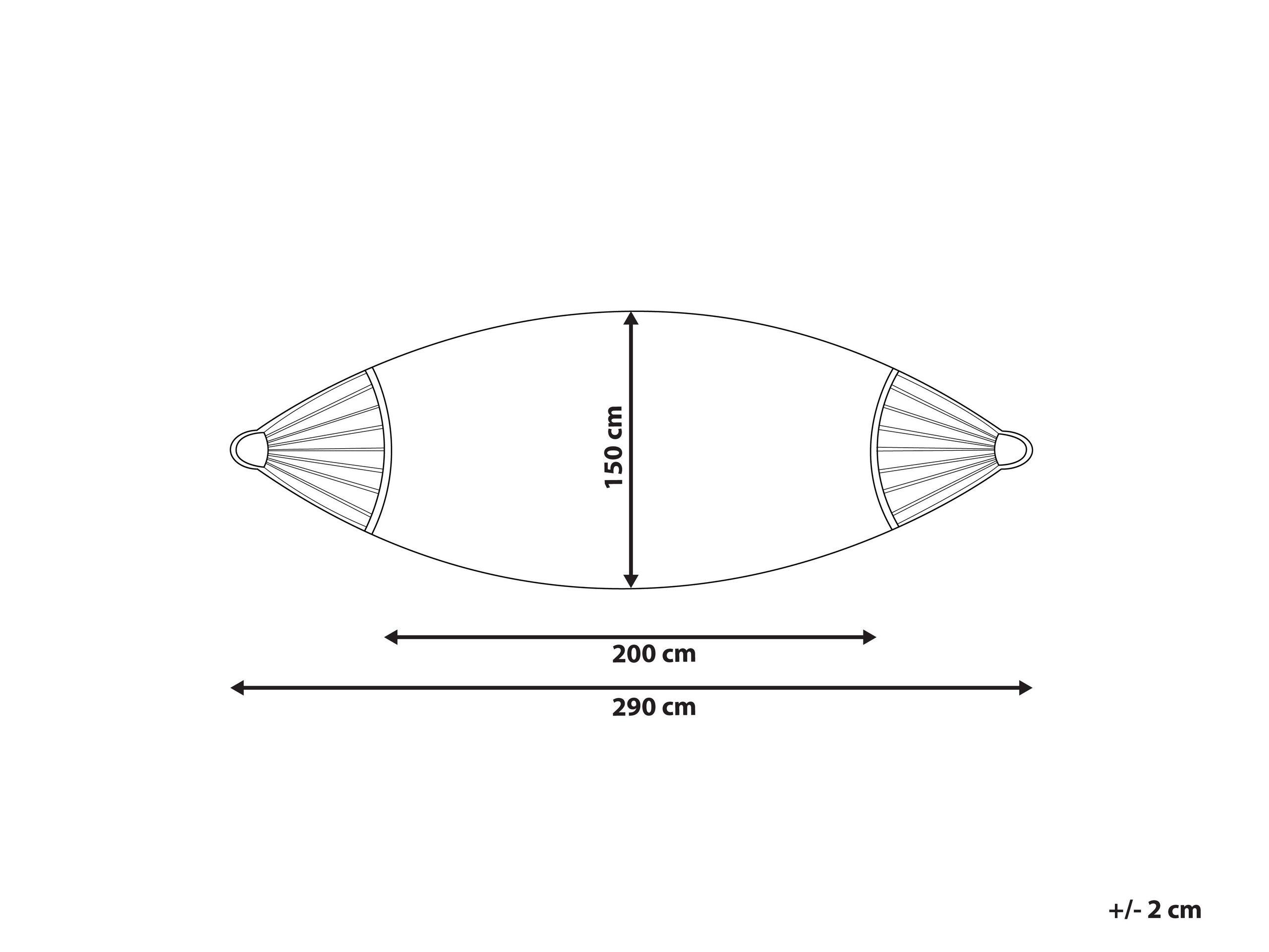 Beliani Hamac en Coton Boho VERCELLI  