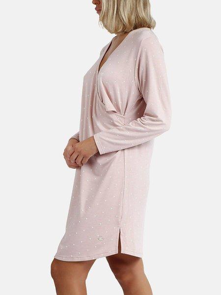 Admas Moon Camicia da Notte Premaman Maniche Lunghe  