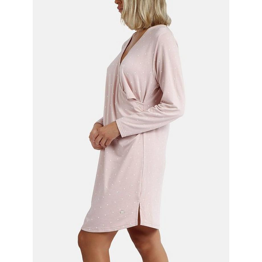 Admas Moon Langarm Mutterschaftsnachthemd  