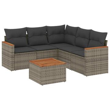 Garten sofagarnitur poly-rattan