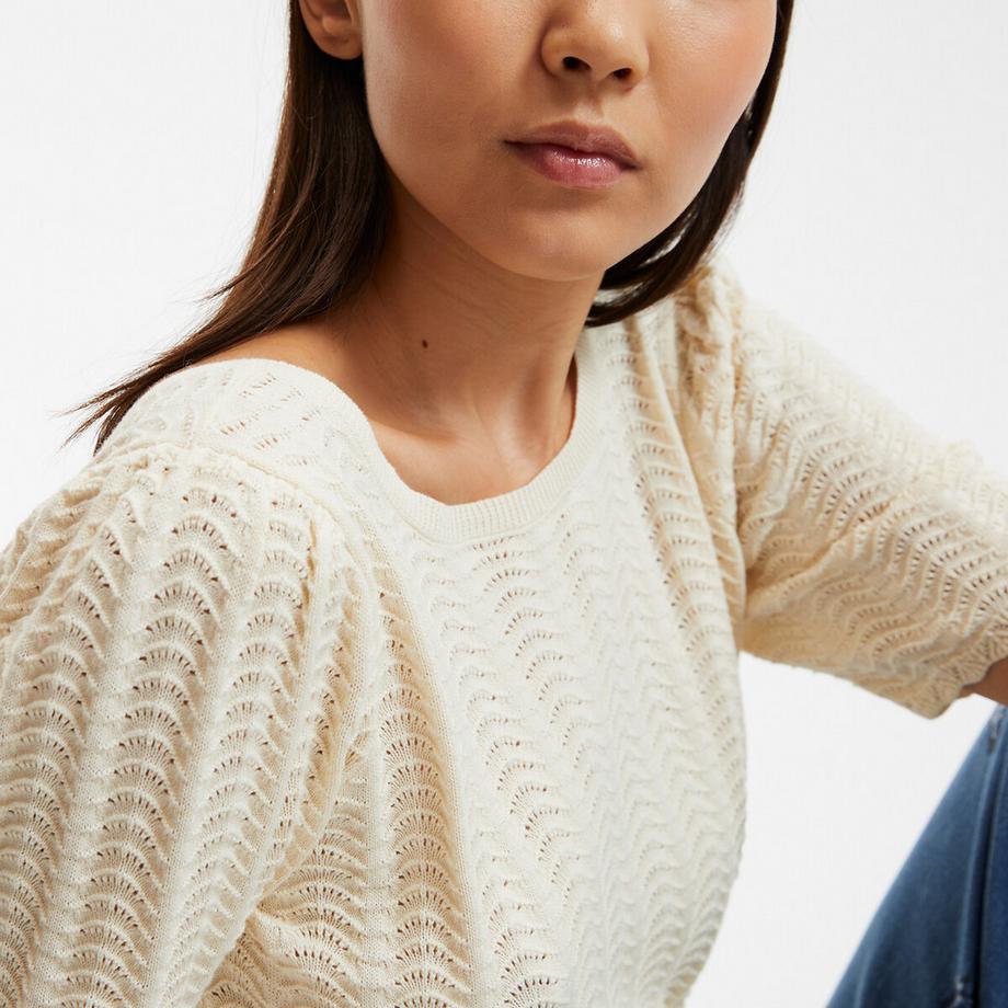 La Redoute Collections Pull Fin Maille Col Rond  