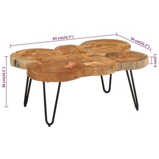 VidaXL Table basse bois d'acacia  