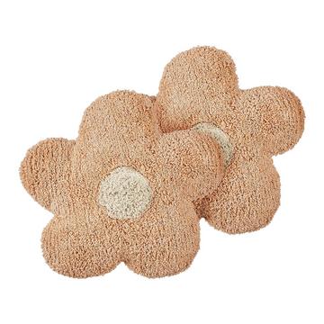 Lot de 2 coussins décoratifs en Coton Rétro SORREL