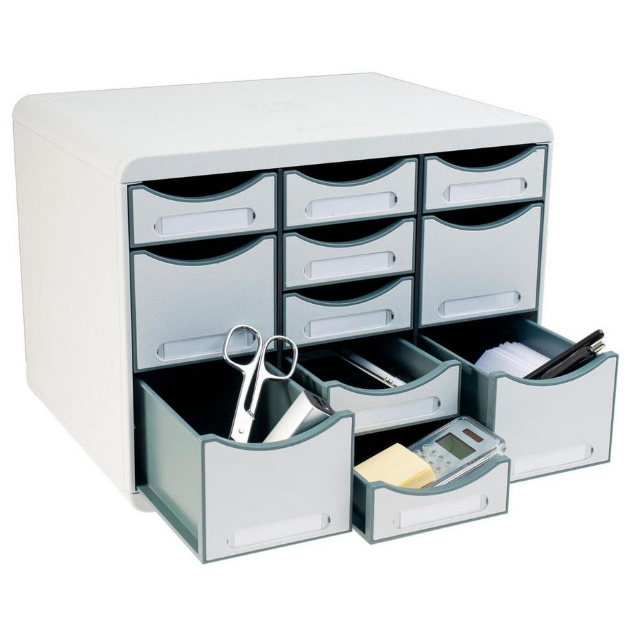 Exacompta Moule de classement Storebox Multi 11 tiroirs Office  