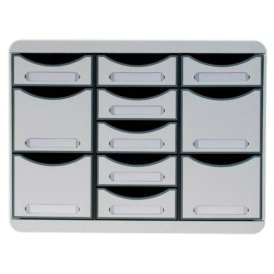 Exacompta Schubladenbox STORE-BOX Multi Office lichtgrau
