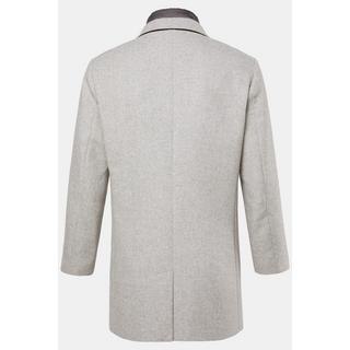 JP1880 Wollmix-Mantel mit Nylon-Einsatz und Reverskragen  