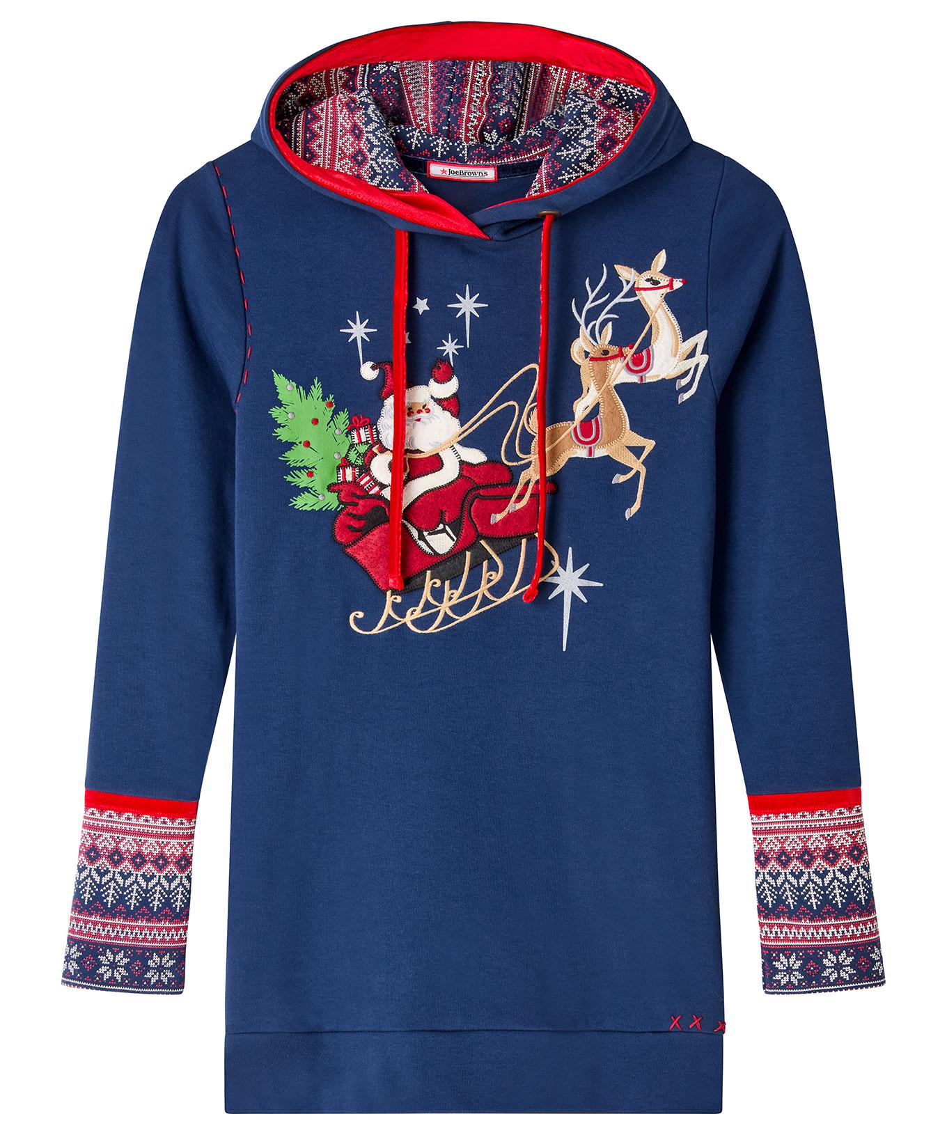 Joe Browns Langer Festtags Hoodie  