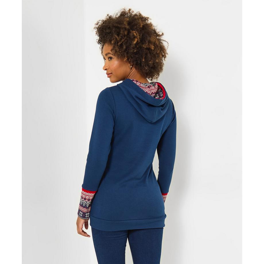 Joe Browns Felpa con cappuccio lunga festiva  