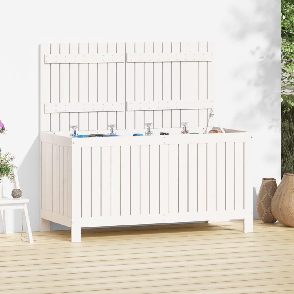 VidaXL Boîte de rangement de jardin bois  