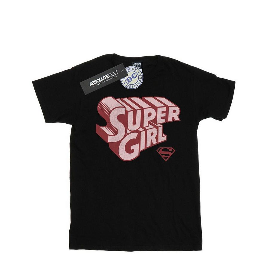 DC COMICS T-shirt Logo Supergirl  